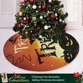 thumbnail image 6 of FMSHPON Halloween Flags Xmas Christmas Tree Skirt Stand Mat for Holiday Party Decoration Indoor Outdoor 36 inches, 6 of 6