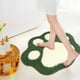 thumbnail image 3 of Felpudo absorbente para baño con diseño de pata de perro, para puerta del hogar y dormitorio, 3 of 5
