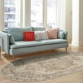 thumbnail image 2 of Unique Loom Portland Collection Area Rug - Canby (4' 1" x 6' 1" Oval Ivory/Beige), 2 of 9