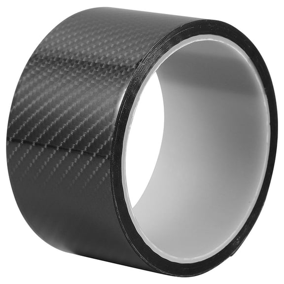 BESTYASH Black 5D Carbon Fiber Tape for Car Door Edge , Scratch Resistant, Self-Adhesive Strip