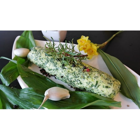 - Canvas Print Bear's Garlic Butter Butter Herbs Bear's Garlic Stretched Canvas 10 x 14