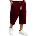 thumbnail image 2 of Cargo Shorts for Men Outdoor Work Athletic Walking Pants Hiking Fit Summer Casual Tactical Shorts with Multi Pockets, XL, 2 of 8