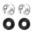 thumbnail image 1 of KLKCMS 80mm Angle Extension Connecting 4Pcs Nut Pressure M10 Thread Extension Shaft 2.97cm, 1 of 9