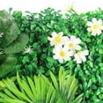 thumbnail image 6 of Artificial Hedge Panel Greenery Wall Faux Grass Privacy Fence Screen for Indoor Outdoor Garden Balcony Home Decor, 6 of 8