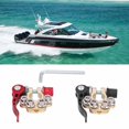 thumbnail image 1 of Battery Terminal Clamp, Safe Quick Disconnect Shut Off Battery Pile Head  for 12V 6V 24V Boat Race Car, 1 of 8