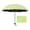 Green, variant on Compact Sun Rain Umbrella, 8 Ribs Manual Open Parasol, 6 Colors Black Coated UV Protection Folding Umbrella, Sun Rain Travel Parasol for Outdoor, Travel, Beach, Park, City