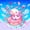 Periwinkle, variant on Manfei Rainbow Axolotl 7-Piece Twin Bedding,Watercolor Ocean Animal Bedding Comforter Set,Colorful Stars Reversible