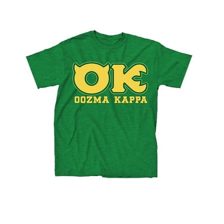 Monsters University OK Oozma Kappa Member Adult Green T-Shirt