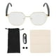 thumbnail image 2 of Gafas Inteligentes, Música Y Llamadas Gafas De Traducción Inteligentes Marco Ligero Chapado En Oro Metal TR BLE 6.0 Para Viajes, 2 of 7