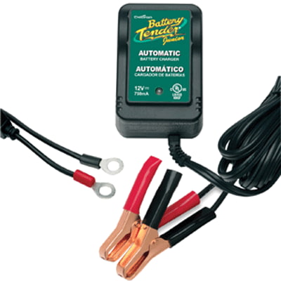 Battery Tender Junior Battery Charger and Maintainer for 12V Batteries-