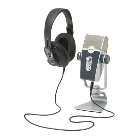 UPC: 9002761040814 | AKG Podcaster Essentials with AKG Lyra USB Microphone and AKG K371 Headphones