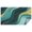 Teal Gold Marble-1, variant on White Marble Gold Leaf Hexagon Pattern Rectangle Tablecloth 60"x84",Waterproof Polyester Rectangle Table Cloth, Wipeable Spillproof Polyester Tablecloth for Dining, Camping, Indoor and Outdoor