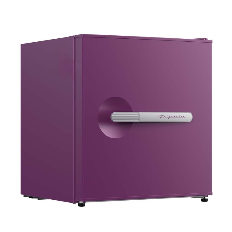 FREEZER×MAGENTA Frigidaire 1.6 Cu. ft. Retro Compact Refrigerator with Chiller