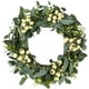 thumbnail image 1 of Corona de eucalipto Adepaton verde 20 pulgadas con bayas grandes, 1 of 6