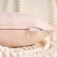 thumbnail image 3 of REGALWOVEN Set of 2 Diamond Pattern Throw Pillow Covers with Tassel Boho Soft Decorative Pillow Cases for Farmhouse Home Decor Pink 20" x 12", 3 of 7