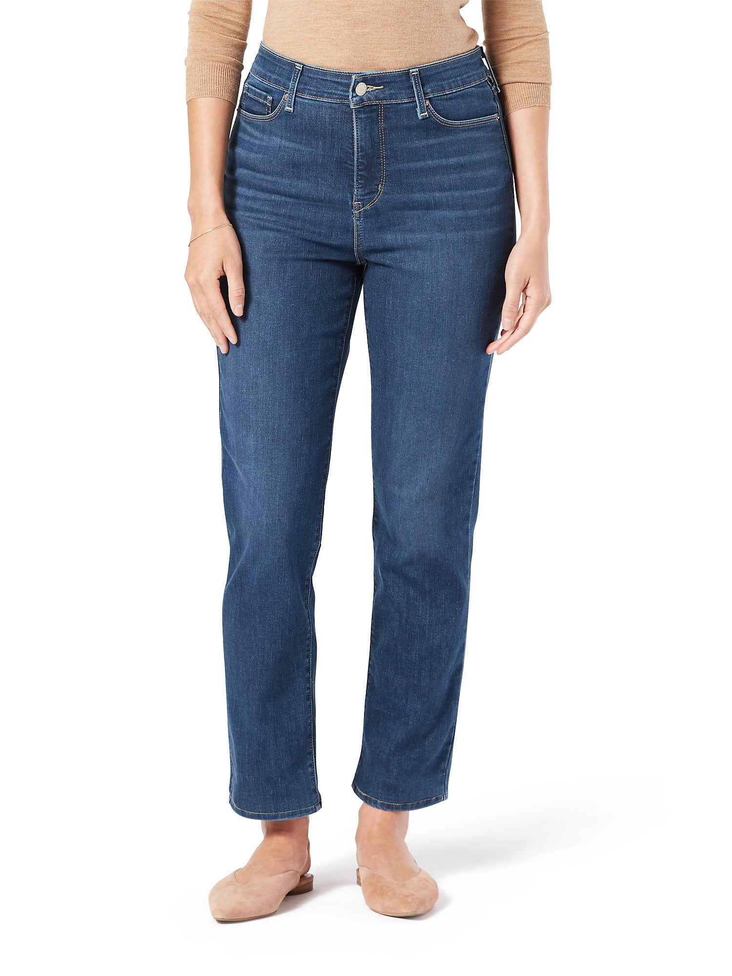 Signature by Levi Strauss & Co.™ Women's Shaping High-Rise Straight Jeans -  