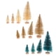 thumbnail image 1 of 12pcs miniatura de árbol de navidad de sisal artificial con base de madera artesanía mini pino para navidad decoración de mesa para el hogar adornos de invierno (3 colores), 1 of 4