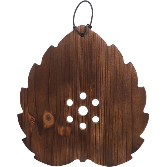 Wall Fern Mounting Board: Wood Hanging Planter Panel with Pre-drilled Holes, Vertical Planter for Balcony Decor & Wall Art, Solid Wood Plant Holder for Ferns, Orchids, Succulents (1 Piece)