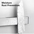 thumbnail image 6 of FHBVT Stainless Steel Magnetic Kitchen Shelf, Wall-Mounted Tool Rack for Knives, Utensils and Kitchen Accessories, Space-Saving Design for Easy Storage Convenient Kitchen Organization for Home Use, 6 of 7