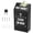 Black, variant on Threns Metal Suggestion Box, Donation Box with Slot, Drop Box with Lock and Key, Collection Box, Mailbox Wall Mount, Dropbox Ballot Box for Home Office Outdoor, Red, 10.2" x 5.7" x 2.9''