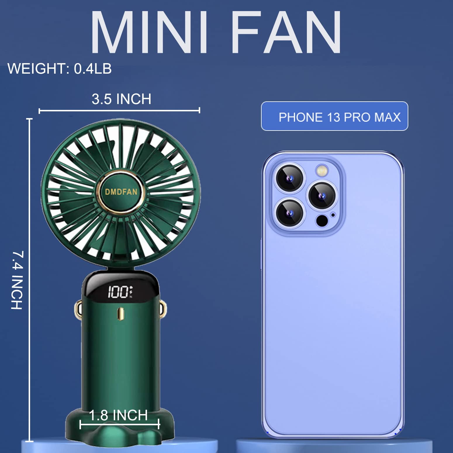 Elixir - Ventilateur personnel rechargeable portatif mini