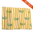 thumbnail image 2 of DouZhe Polyester Set de 4 Sets de Table, Mignon Dessin Animé Motif Crocodile Vert Résistant à la Chaleur Place Mats pour Table à Manger, 12 "x 18", 2 of 6