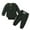 Army Green, variant on Futezty Toddler Boys Girls Clothes Fall Winter Outfit Sets, Kids Outfits Sets Long Sleeve Round Neck Knitted Drawstring Pants 0 6 12 18 24 Months 2T 3T 4T 3PCS Everyday