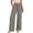 Gray #029, variant on Womens Cotton Linen Wide Leg Pants High Waisted Flowy Palazzo Pant Casual Summer Beach Vacation Outfits with Pockets, M