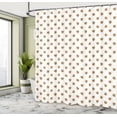thumbnail image 4 of Ambesonne Fruit Shower Curtain, Honeydew Melons Pattern Art, 69"Wx75"L, Persian Orange and Camel, 4 of 4