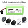 thumbnail image 2 of Batería de repuesto Keenstone para eufy RoboVac 11 11C 11S 11S PLUS 11S MAX 12 15C 15C MAX 15T 25C 30C G10 Hybrid G30 Edge R500 R450 y Ecovacs Deebot N79 N79S N95 DN622 661, 2 of 7