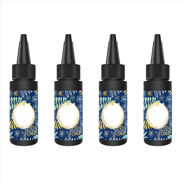 4X Pegamento de Resina UV , Curado Ultravioleta Transparente, Pegamento UV de Resina Epoxi de Secado RáPido, Herramientas para Hacer Joyas DIY, 25G