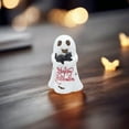 thumbnail image 2 of Stijggn Halloween Ghost Figurine Halloween Decorations Ghost Decor Spooky Home Decor for Indoor Decorations Cute Ghost with Funny Desk Figurine and Spooky Gifts Perfect for Indoor & Porch Decor, 2 of 6