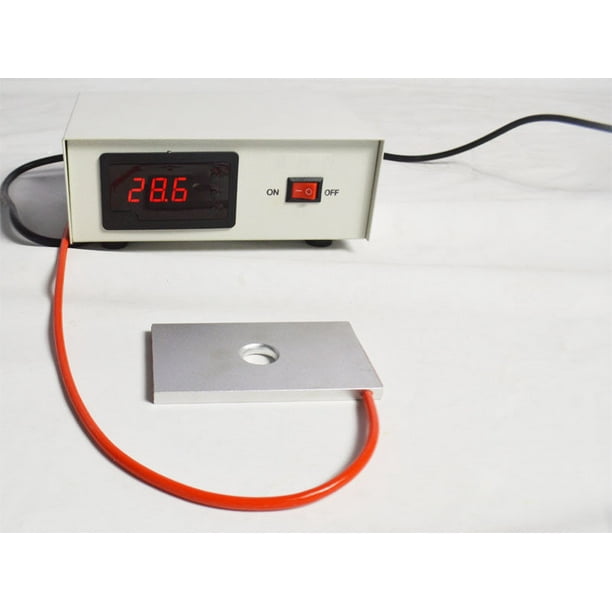 Techtongda Microscope Temperature Control Stage Slide Warmer w/ L 4" W