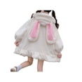 thumbnail image 2 of Faithtur Femmes Lapin Oreille Capuche, Adultes Sweat à Manches Longues Floue, 2 of 4