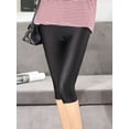 thumbnail image 2 of Neon Short Pants Leggings Shiny Polyester Spandex Capris Colorful High Elastic Casual, 2 of 6