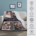 thumbnail image 5 of Custom Blanket Gifts for MOM, Customized Blankets with Photos, Make a Personalized Bed Throws to My Mom for Mothers Day, Custom Souvenir Throw Blanket for Best Mom Ever Blankets, 5 of 5