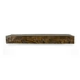Dogberry Collections Rough Hewn Fireplace Mantel Shelf