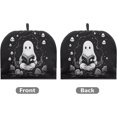 thumbnail image 2 of ZUXONGSY Cute Ghost Tea Cozy for Teapot Black Tea Cozies Covers Tea Cosy for Teapot Kitchen Accessory Kettle Kitchen Dust Cover Home Decorative, 2 of 7