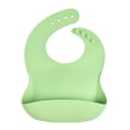 thumbnail image 1 of Baberos de silicona para bebés y niños pequeños, juego de 3, baberos de silicona para bebés para niños y niñas, ajustables, suaves e impermeables, 1 of 5