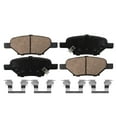 thumbnail image 4 of Detroit Axle - Rear Ceramic Brake Pads for Chevy Malibu Cobalt HHR Pontiac G4 G5 G6 Pursuit Saturn Aura Ion, 4 of 7