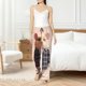 thumbnail image 4 of Fotbe Cute Mouse In Glasses Pantalones de Pijama para Mujer, Pantalones de Dormir, Pantalones Pj con Cordón y Bolsillos-Small, 4 of 6