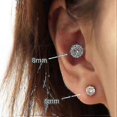 thumbnail image 2 of Un par de aretes de terapia magnética Metiz Lymphvity [Envío gratis], 2 of 5