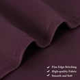 thumbnail image 3 of Unique Bargains Blackout Window Curtains Kitchen Panels Set of 2 Burgundy 42" x 36", 3 of 8