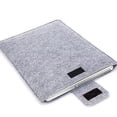 thumbnail image 3 of Felt Sleeve Slim Tablet Case Cover Bag for MacBooks Air Pro 11 13 15 Inch Solid Color Tablet Storage Bag Brown 13 Inch, 3 of 6