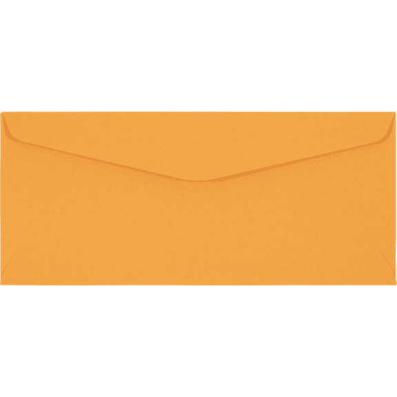 LUXPaper #10 Regular Envelopes, 4 1/8 x 9 1/2, Brown Kraft, 50/Pack