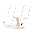 thumbnail image 1 of Soporte universal para libros de cocina y tabletas de hierro versátil Soporte para libros de cocina Blanco, 1 of 9