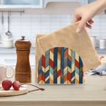 thumbnail image 2 of Yayeee Napkin Holder for Table Kitchen Paper Tissue Organization, Beige Geometric, 2 of 8