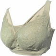 thumbnail image 3 of BIMEI Women Mastectomy Bra Breast Prosthesis with Pockets Wirefree Comfort Plus Size Everyday Bra 2451,Green,34, 3 of 6