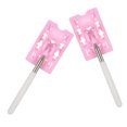 thumbnail image 3 of Shisuyan Aluminum Alloy Telescopic Rod Card Holder Pink 2Set 23.58X2.36X0.55In, 3 of 8