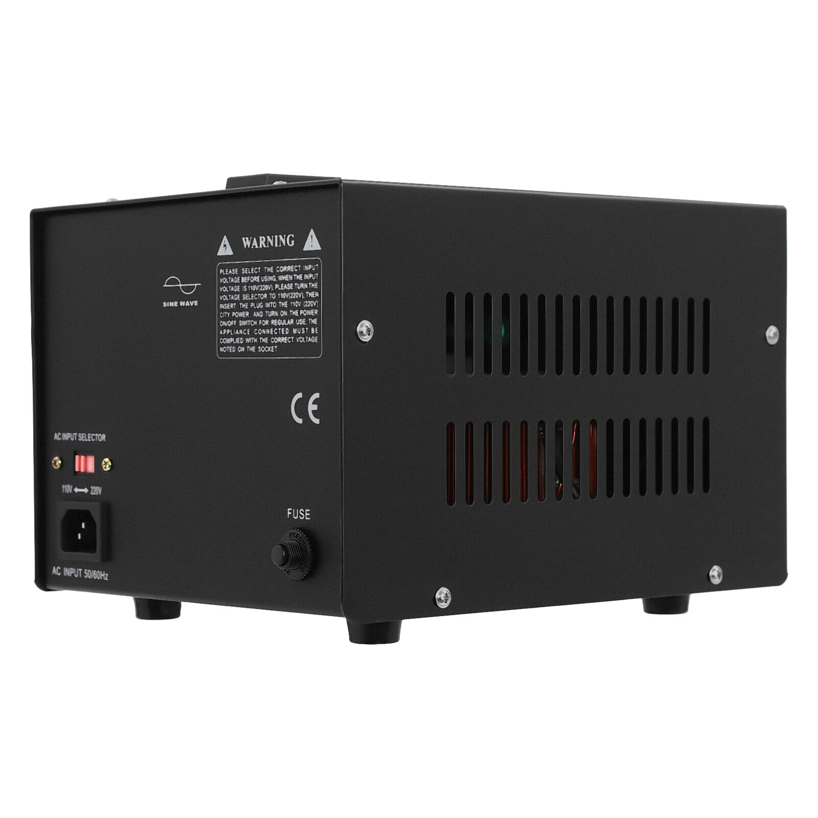 110V to 220V Step up/Down Voltage Converter 1500W Watt Transformer Pro 14-15A Rated Current